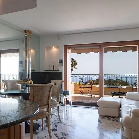 Sunny Panoramic Balcony Eze