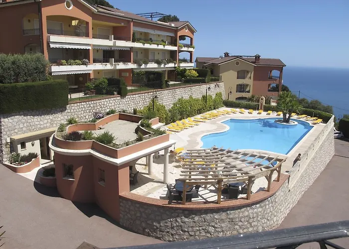 Sunny Panoramic Balcony Eze