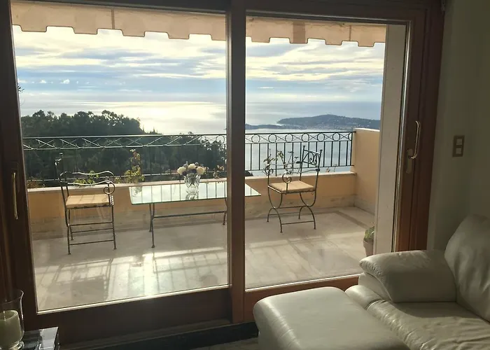 Apartment Sunny Panoramic Balcony Eze